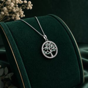 Dije Árbol de la Vida Circonia Calado