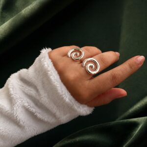 Anillo Espiral Liso