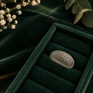 Anillo Bombé Calado