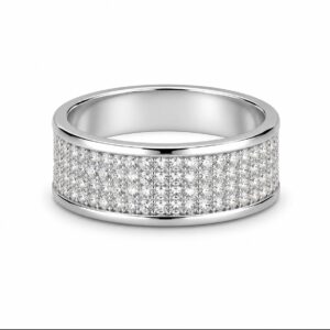 Anillo Ancho Circonias