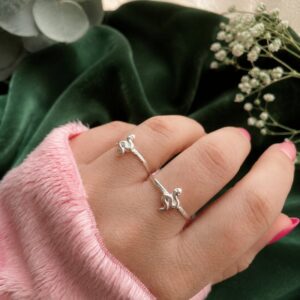 Anillo Serpiente lisa