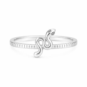 Anillo Serpiente lisa