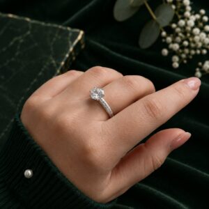 Anillo Solitario Circonia