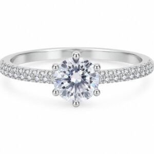 Anillo Solitario Circonia