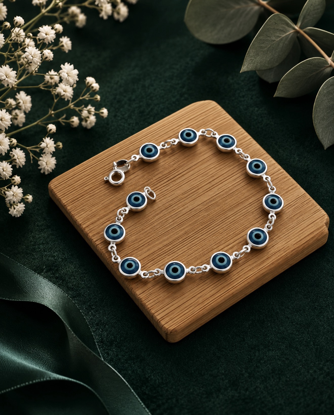 Pulsera Ojo Griego – Plata 925 - Imagen 3