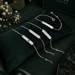 Pulsera Infantil Identidad labrada