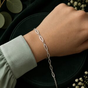 Pulsera Brillo Oval