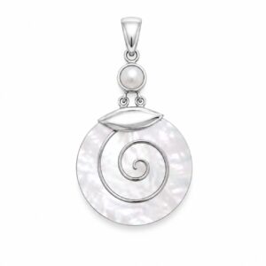 Dije Espiral Nacar